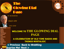 Tablet Screenshot of glowingdial.com
